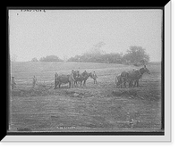 Historic Framed Print, Excavating for new reservoir at Slater, Mo.,  17-7/8" x 21-7/8"