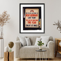 Have you asked yourself 1. Is British freedom worth defending? 2. Am I helping to defend it? 3. If not, why not? Classic, Vintage Print