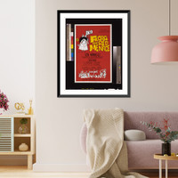 Historic Framed Print, Flora the red menace.H. Gardner.,  17-7/8" x 21-7/8"