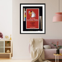 Historic Framed Print, A funny thing happened on the way to the forum.Nappi.,  17-7/8" x 21-7/8"