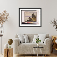 Historic Framed Print, Morning on the Elkhorn.Frances H. Gearhart. - 2,  17-7/8" x 21-7/8"