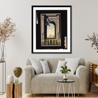 Historic Photo Print - Paris.A.M. Cassandre - Vintage Wall Art Gift