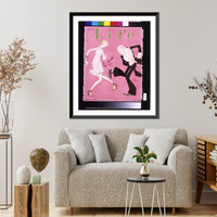 Cover illustration, Life magazine, February 18, 1926, showing a well dressed old man dancing with a flapper.John Held, Jr. - 3, Vintage Print