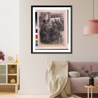 Dark laughter. Well naturally I believe in non-violence but the cops dont seem to know that!, Historic Print