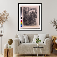 Dark laughter. Well naturally I believe in non-violence but the cops dont seem to know that!, Historic Print