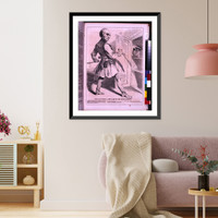 Mr. Clay taking a new view of the Texas question, Vintage Print