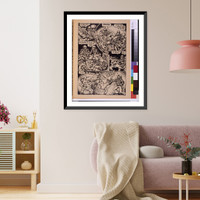 Historic Framed Print, Motor City comics. No. 2, Lenore Goldberg and her girl commandos,  17-7/8" x 21-7/8"