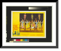 Historic Framed Print, The King and I - 7,  17-7/8" x 21-7/8"