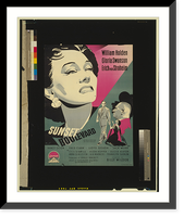 Historic Framed Print, Sunset Boulevard.B[...] S.,  17-7/8" x 21-7/8"