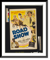 Historic Framed Print, Road show,  17-7/8" x 21-7/8"