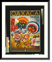 Historic Framed Print, Oaxaca - Mexico.Covarrubias.,  17-7/8" x 21-7/8"