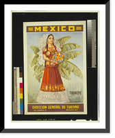 Antique Photo Print - Mexico - Tehuantepec.T - Vintage Wall Art Gift