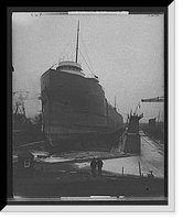 Historic Framed Print, Floating dry dock, Great Lakes Engineering Works - 2,  17-7/8" x 21-7/8"