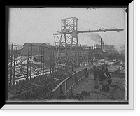 Historic Framed Print, Great Lakes Engineering Works, St. Clair, Mich. - 2,  17-7/8" x 21-7/8"