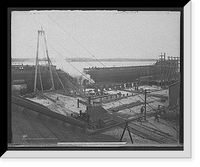 Historic Framed Print, Great Lakes Engineering Works, St. Clair, Mich. - 4,  17-7/8" x 21-7/8"