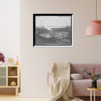 Historic Framed Print, Great Lakes Engineering Works, St. Clair, Mich. - 4,  17-7/8" x 21-7/8"