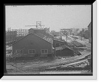Historic Framed Print, Great Lakes Engineering Works, St. Clair, Mich. - 5,  17-7/8" x 21-7/8"