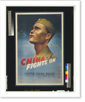 Antique Military - China fights on.Gaydos - Great Gift for History Buffs