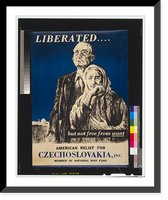 Historic Framed Print, Liberated but not free from want,  17-7/8" x 21-7/8"