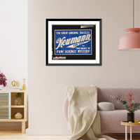 Historic Framed Print, The great laughing success, Newmann the Great in two hours of fun! science! mystery!,  17-7/8" x 21-7/8"