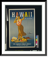 Historic Framed Print, Hawaii by clipper.Atherton.,  17-7/8" x 21-7/8"