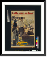Historic Framed Print, An Unselfish love,  17-7/8" x 21-7/8"