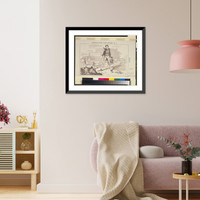 Strong's dime caricatures. No. 3, South Carolina Topsey in a fix - 2, Vintage Wall Art
