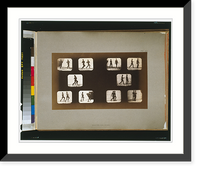 Historic Framed Print, Athletes. Walking - 3,  17-7/8" x 21-7/8"