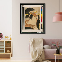 Historic Framed Print, [Portrait of Nakayama Tomisaburo],  17-7/8" x 21-7/8"