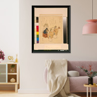 Historic Framed Print, [Tama no I] Translation:Jewelled well.,  17-7/8" x 21-7/8"