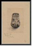 Historic Framed Print, [Japanese drawing] - 34,  17-7/8" x 21-7/8"