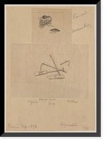 Historic Framed Print, [Japanese drawing] - 50,  17-7/8" x 21-7/8"