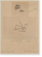 Historic Framed Print, [Japanese drawing] - 50,  17-7/8" x 21-7/8"