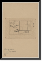 Historic Framed Print, [Japanese drawing] - 83,  17-7/8" x 21-7/8"