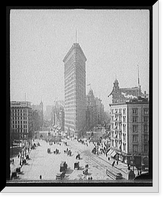 Historic Framed Print, [Flatiron Building, New York, N.Y.] - 5,  17-7/8" x 21-7/8"