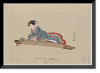 Historic Framed Print, [Japanese drawing] - 160,  17-7/8" x 21-7/8"