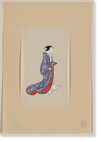 Historic Framed Print, [Japanese drawing] - 165,  17-7/8" x 21-7/8"