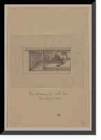 Historic Framed Print, [Japanese drawing] - 189,  17-7/8" x 21-7/8"