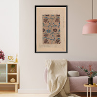 Historic Framed Print, [Japanese drawing] - 203,  17-7/8" x 21-7/8"