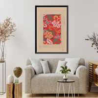 Historic Framed Print, [Japanese drawing] - 209,  17-7/8" x 21-7/8"