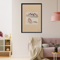 Historic Framed Print, [Japanese drawing] - 245,  17-7/8" x 21-7/8"