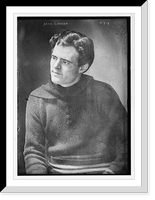 Historic Framed Print, Jack London, sitting,  17-7/8" x 21-7/8"