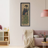 Historic Framed Print, [Japanese Ukiyo-e print] - 46,  17-7/8" x 21-7/8"