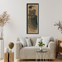 Historic Framed Print, [Japanese Ukiyo-e print] - 63,  17-7/8" x 21-7/8"