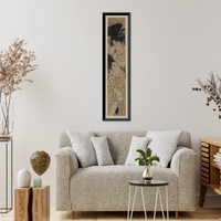 Historic Framed Print, [Japanese Ukiyo-e print] - 85,  17-7/8" x 21-7/8"