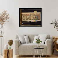 Historic Framed Print, [Japanese Ukiyo-e print] - 93,  17-7/8" x 21-7/8"