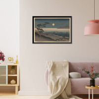 Historic Framed Print, [Japanese print] - 12,  17-7/8" x 21-7/8"