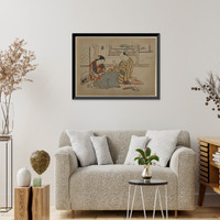 Historic Framed Print, [Japanese print] - 85,  17-7/8" x 21-7/8"