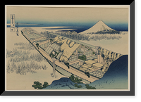 Historic Framed Print, [Japanese print] - 87,  17-7/8" x 21-7/8"