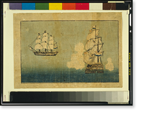 Historic Framed Print, Orandasen Translation:Dutch ship.,  17-7/8" x 21-7/8"